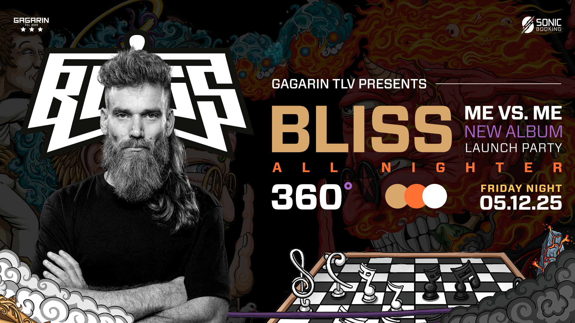 BLISS ALL NIGHTER – 360 SHOW